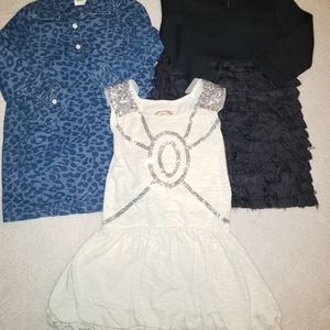 Girls sz 4 dress lot crewcuts joyfolie crazy 8